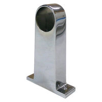 A型ロングブラケットクローム 止 Φ32(Φ32.2)×120 6個入 収納金物 1100100015945 1箱(6個入)（直送品）