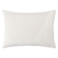 無印良品 綿 サッカー織 まくらカバー ５０×７０ｃｍ用 ベージュ 良品計画