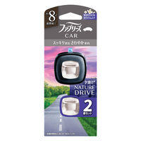 ファブリーズ 車エアコン送風口用 消臭芳香剤 ホワイトムスクの香り 2.5mL 1パック（2個入） 消臭剤 芳香剤 P＆G
