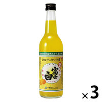 富士白 ミカンチュウハイの素 25度 600ml 瓶 1セット（3本） 中野BC リキュール チューハイの素