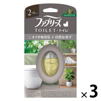 ファブリーズ トイレ用消臭芳香剤 フォレスト＆シダーウッドの香り 6.3mL 本体 1セット（1個×3） P＆G