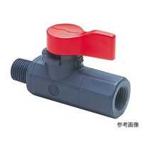 旭有機材 ラブコック 1/4おねじx1/4めねじ VLCLVUEJO4N4 1個 3-8159-12（直送品）