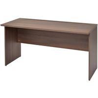 イオスコレクション RF木製デスクII W1400×D600 ダーク RFWD2-1460DB 1台 67-6431-27（直送品）