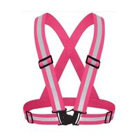 Trimate 安全反射ベスト ピンク AFF-AHB004-PK 1個 60-7278-18（直送品）