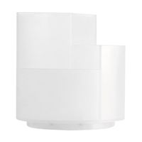 Trimate ペン立て 360度回転 半透明 AFF-KPT-CL 1個 60-7278-41（直送品）