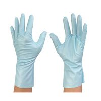 ウインセス ブルー 溶着手袋 洗浄クリーンパック M 1袋(50双入) BX-524-M-50P 1袋(50双) 60-6726-86（直送品）