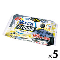 クリンクル 油よごれ ストロング おそうじシート 24h抗菌 1セット（1パック（20枚）×5）Life-do.Plus