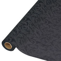 シモジマ フラワーラッピングロール マリアージュ NO.15 ブラック 006778255 1セット(1本×20)（直送品）