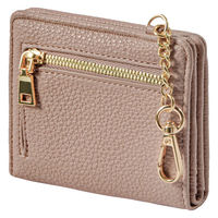 ディーエーピーネットワーク スリムミニウォレット コイン収納つきパスケース スモーキーピンク bon033_SPK 1個（直送品）