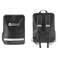 ディーエーピーネットワーク 非常用防災リュック 23L 防水仕様・反射板付 monowa074_BK 1個（直送品）