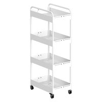 ディーエーピーネットワーク 幅18.5~27cm調整 ワイドチェンジストッカー(4段)ホワイト monowa081-wh 1台（直送品）