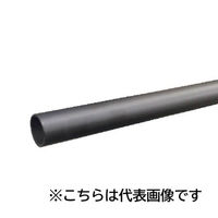 ブラックパイプ Φ25×2000 20本入 ハンガーパイプ黒 スチールパイプ 1100100016898 1ケース(20本)（直送品）