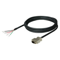 ダイヤトレンド 三菱表示器⇔三菱インバータ用/三菱CPU直結RS-485ケーブル 1m D4CAB-DV-A(1M) 1本（直送品）