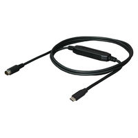 ダイヤトレンド MELSEC-FXCPU(ミニDIN8P)インタフェースコンバータケーブル 2m DFX0-UC4 1本（直送品）