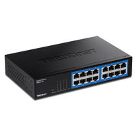 TRENDnet 16ポート ギガビットデスクトップスイッチ TEG-S17D/A 1台（直送品）