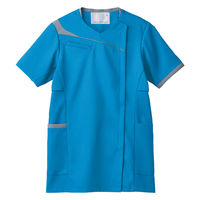 住商モンブラン スクラブ レディス 半袖 ロイヤルブルー/グレー 9L MS354-4340 1枚（直送品）