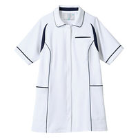 住商モンブラン ジャケット レディス 半袖 白/ネイビー 4L MJ052-0109 1枚（直送品）