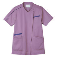住商モンブラン スクラブ 兼用 半袖 ライラック/バイオレット LL MS003-5253 1枚（直送品）