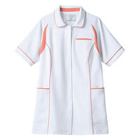 住商モンブラン ジャケット レディス 半袖 白/コーラルピンク SS MJ052-0192 1枚（直送品）