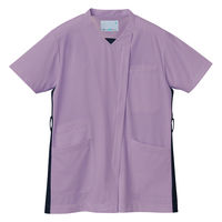 住商モンブラン スクラブ 兼用 半袖 ライラック/ネイビー 9L MS008-5282 1枚（直送品）