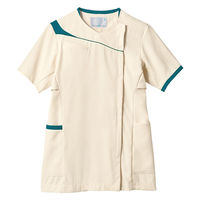 住商モンブラン スクラブ レディス 半袖 アイボリー/アクアマリン LL MS354-0549 1枚（直送品）
