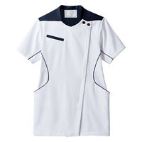 住商モンブラン ジャケット レディス 半袖 白/ネイビー L MJ058-0109 1枚（直送品）