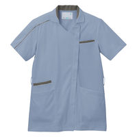 住商モンブラン スクラブ 兼用 半袖 ライトブルー/グレー 6L MS009-2192 1枚（直送品）