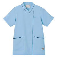 住商モンブラン スクラブ 兼用 半袖 ミストブルー/ミッドナイトブルー 5L MS010-2183 1枚（直送品）