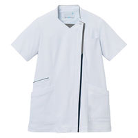 住商モンブラン スクラブ 兼用 半袖 白/グレー/ネイビー S MS007-0192 1枚（直送品）