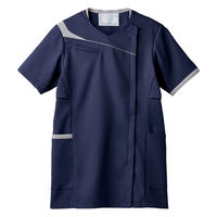 住商モンブラン スクラブ レディス 半袖 ネイビー/グレー 5L MS354-0940 1枚（直送品）