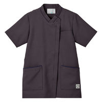 住商モンブラン スクラブ 兼用 半袖 スモーキーブラック/ミッドナイトブルー 5L MS010-9383 1枚（直送品）