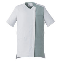 住商モンブラン スクラブ 兼用 半袖 クールホワイト×アースブルー SS UM503-WHEB 1枚（直送品）
