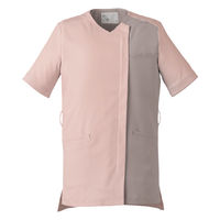 住商モンブラン スクラブ 兼用 半袖 ペールピンク×ウォームグレー SS UM503-PPWG 1枚（直送品）