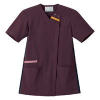 住商モンブラン スクラブ 兼用 半袖 ワイン/ネイビー/ピンク 6L RS001-7283 1枚（直送品）