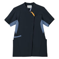 住商モンブラン スクラブ 兼用 半袖 ネイビー/ブルー 3L RS004-8322 1枚（直送品）