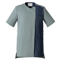 住商モンブラン スクラブ 兼用 半袖 アースブルー×インディゴブルー ML UM503-EBIB 1枚（直送品）