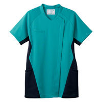 住商モンブラン スクラブ レディス 半袖 ターコイズ/ネイビー M MS359-49 1枚（直送品）