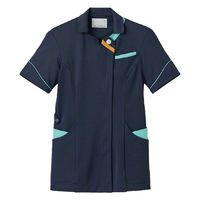 住商モンブラン ジャケット レディス 半袖 ネイビー/ターコイズ LL RJ500-8332 1枚（直送品）