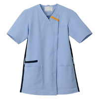 住商モンブラン スクラブ 兼用 半袖 サックス/ネイビー 8L RS001-2183 1枚（直送品）