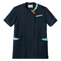 住商モンブラン ジャケット 兼用 半袖 ネイビー/ターコイズ 7L RJ001-8332 1枚（直送品）