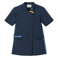 住商モンブラン スクラブ 兼用 半袖 ネイビー/ブルー 4L RS002-8322 1枚（直送品）