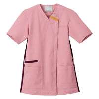 住商モンブラン スクラブ 兼用 半袖 ピンク/ワイン LL RS001-1272 1枚（直送品）