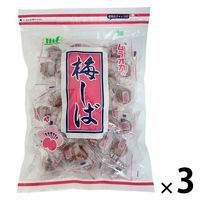 暑さ対策 塩分チャージ 梅しば 410g 1セット（1個×3）