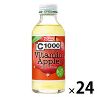 C1000 ビタミンアップル 1セット（1本（140ml）×24） 炭酸飲料 ビタミンC1000mg