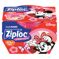 （数量限定）ジップロック スクリューロック 食品保存容器 ディズニー 473ml 電子レンジ可 1個 旭化成ホームプロダクツ