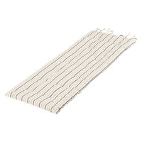 無印良品 綿洗いざらしシートクッション ロングタイプ ５０×１５０ｃｍ 生成ストライプ 良品計画