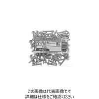 SUNCO 三価ホワイト（+）トラス小ネジ小袋100入り 5×16 （100本入） 229-7234（直送品）