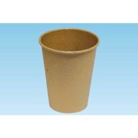 大黒工業 大黒 紙カップ 9oz 未晒無地 6403462 1組(50個) 236-0334（直送品）