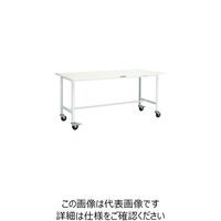トラスコ中山 TRUSCO AE型作業台 1500X750 Φ100キャスター付 Y AE-1500C100 YG 1台 454-2894（直送品）