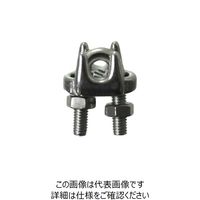 ニッサチェイン ステンレスワイヤークリップ 5mm B-1804 1セット(5個) 128-0183（直送品）